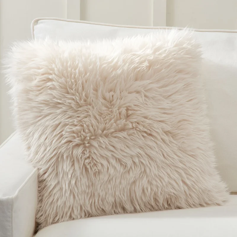 Luxe Faux Fur Pillow Cover