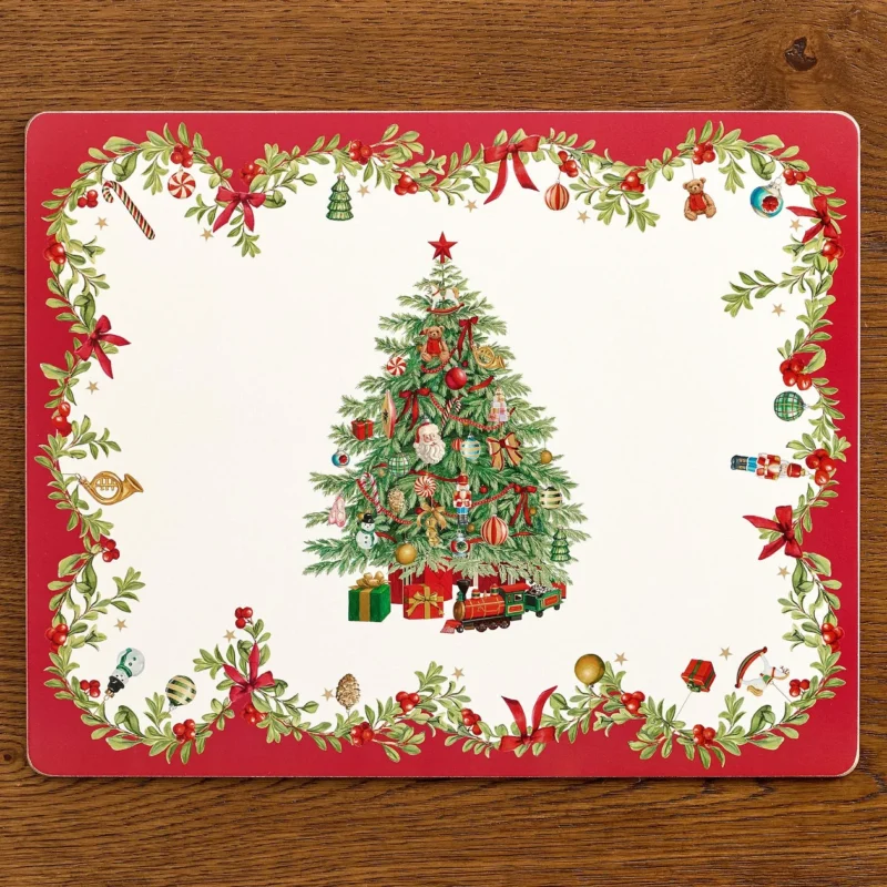 Nostalgic Christmas Corkmats - Set of 4