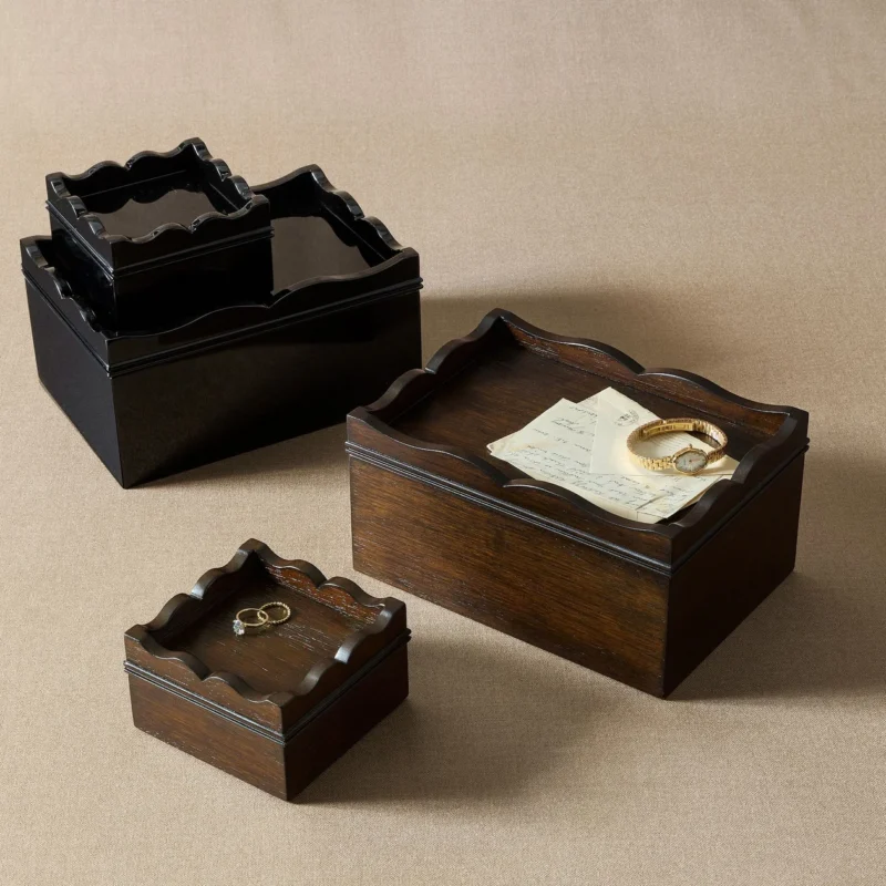 Traditional Wooden Jewelry Box