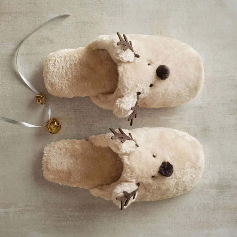 Reindeer Slippers