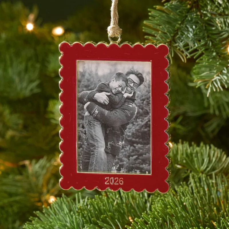 2026 Dated Enamel Frame Ornament