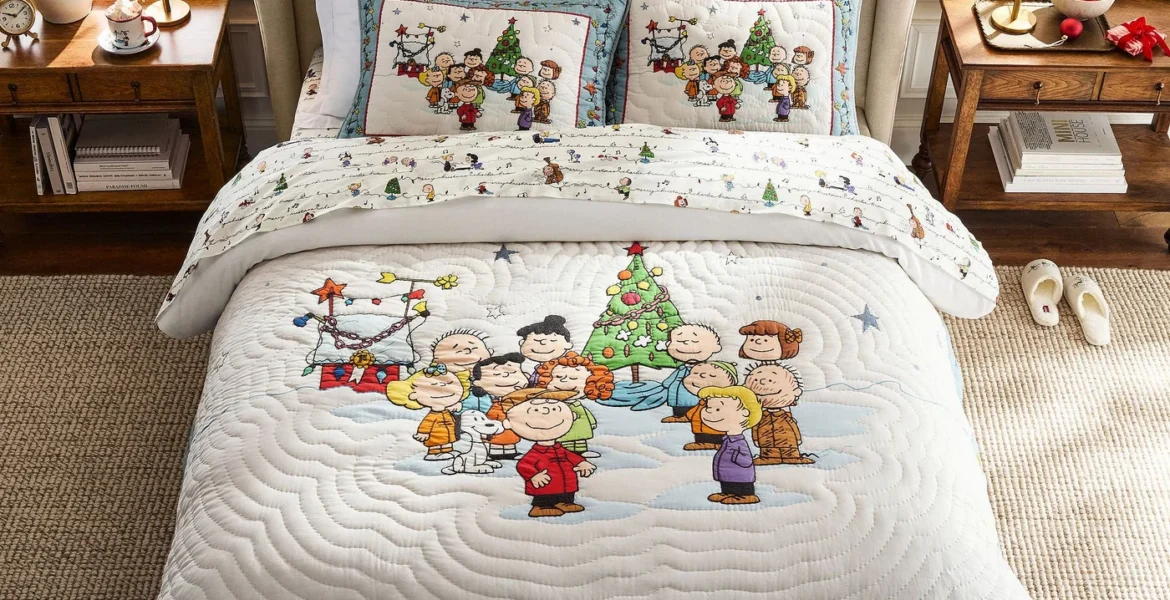 Charlie Brown™ Christmas Carolers Quilt