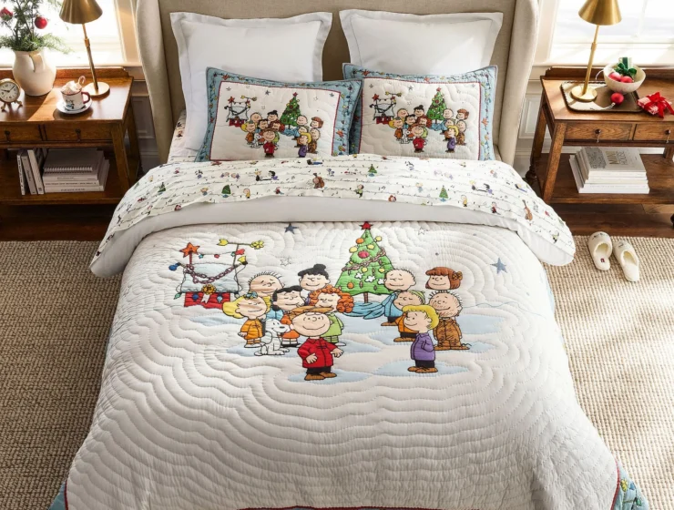 Charlie Brown™ Christmas Carolers Quilt