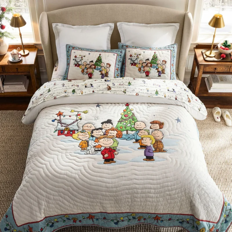 Charlie Brown™ Christmas Carolers Quilt