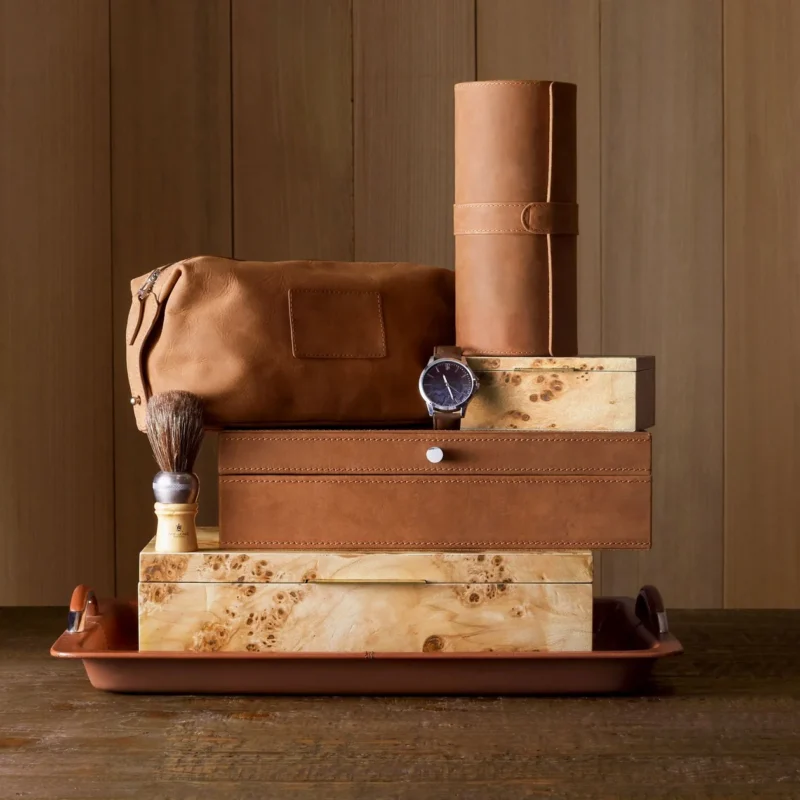 Grant Leather Watch Roll