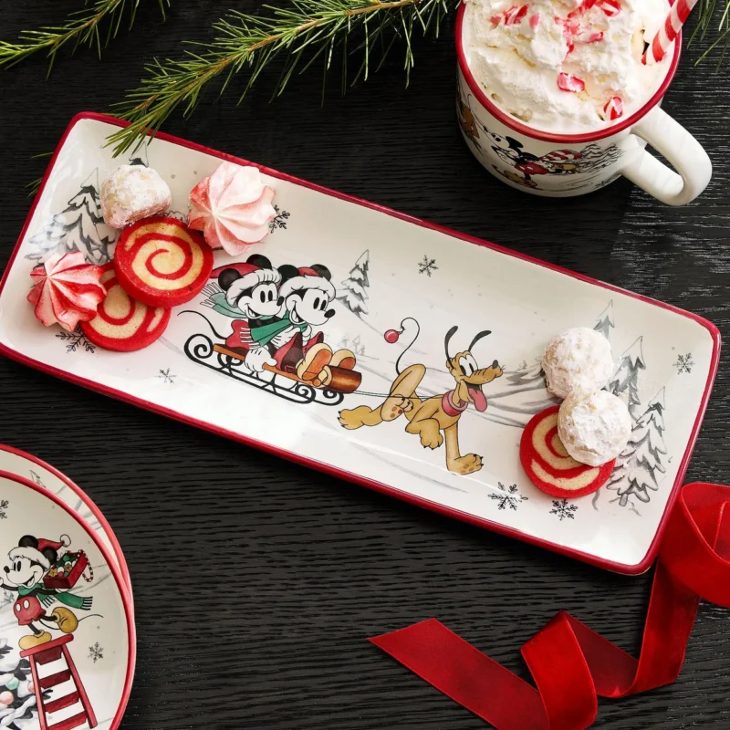Disney Mickey Mouse and Friends Stoneware Cookie Platter