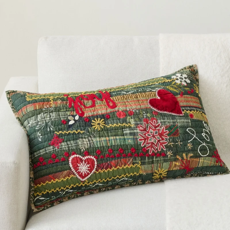 Winter Dreams Reversible Lumbar Pillow Cover