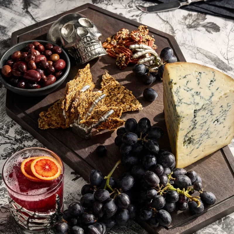 Skeleton Cheese Board