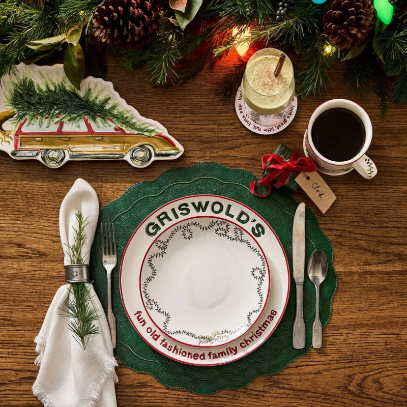 National Lampoon's Christmas Vacation™ Stoneware Salad Plates - Set of 4