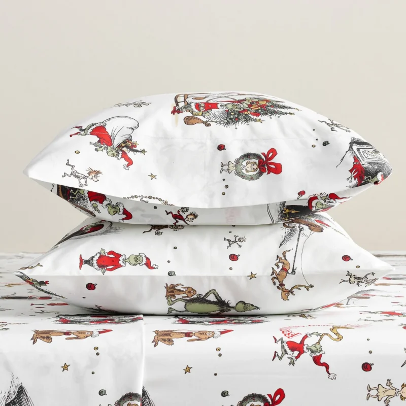The Grinch™ Percale Pillowcases - Set of 2