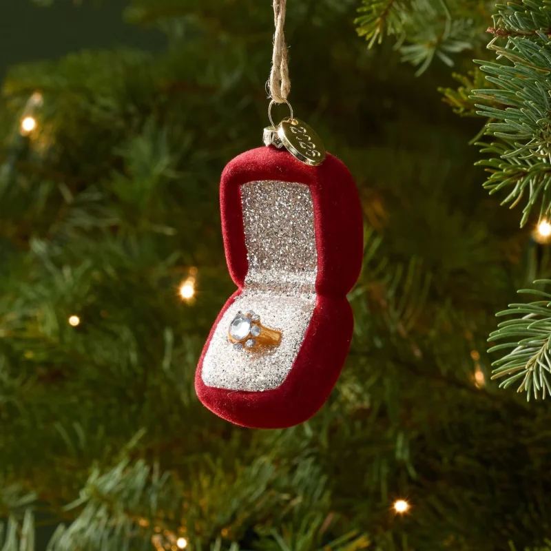 2026 Engagement Ring Ornament