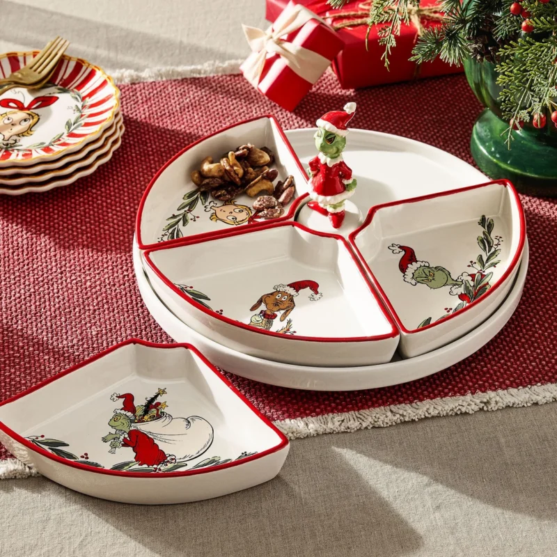 The Grinch™ Stoneware Lazy Susan