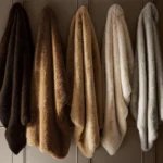 Faux Fur Mink Throw