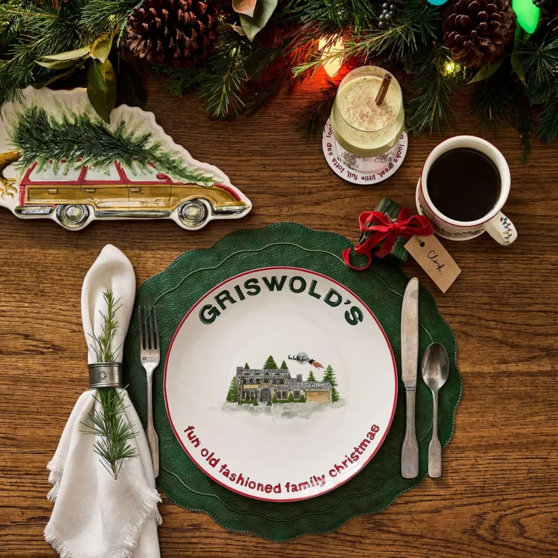 National Lampoon's Christmas Vacation™ Stoneware Dinner Plates - Set of 4