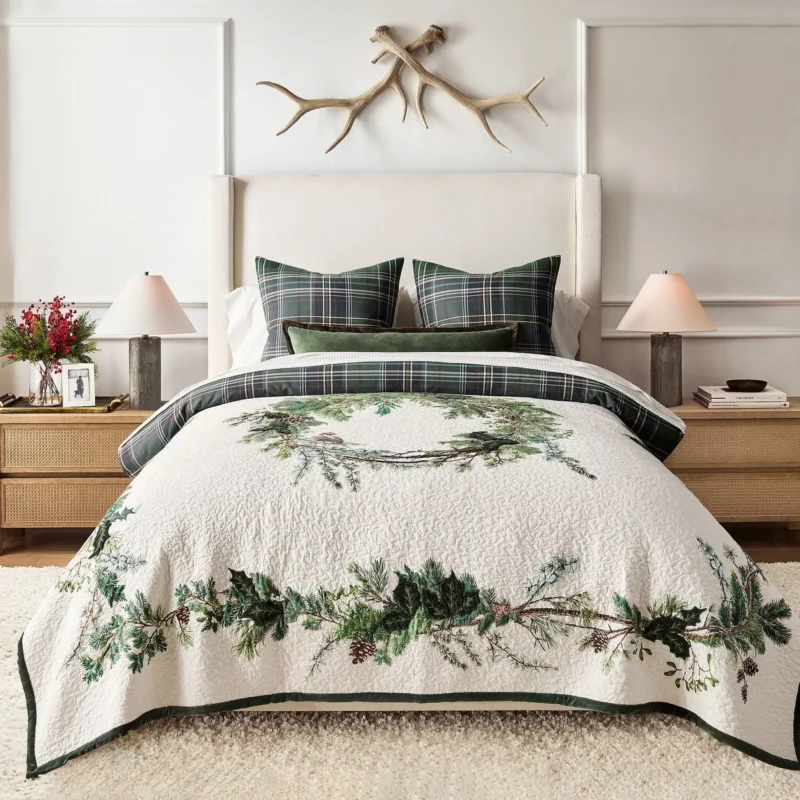 Evergreen Wreath Quilt