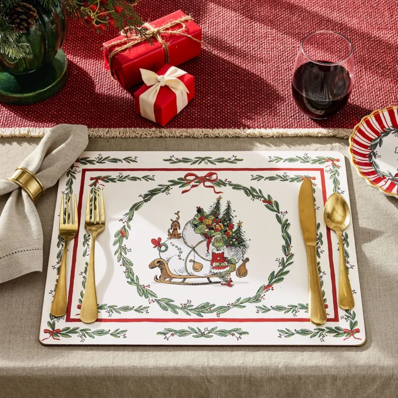 The Grinch™ Corkmats - Set of 4