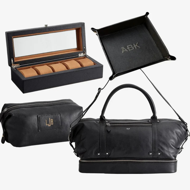 Build-Your-Own Leather Storage Gift Set