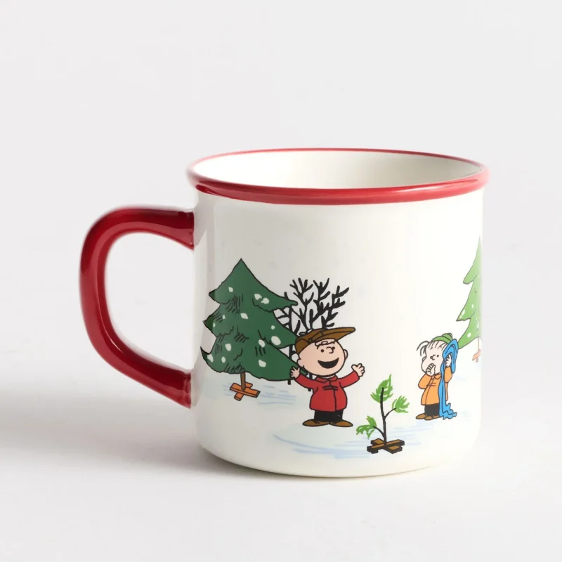 Peanuts™ Charlie Brown Christmas Stoneware Mugs - Set of 4