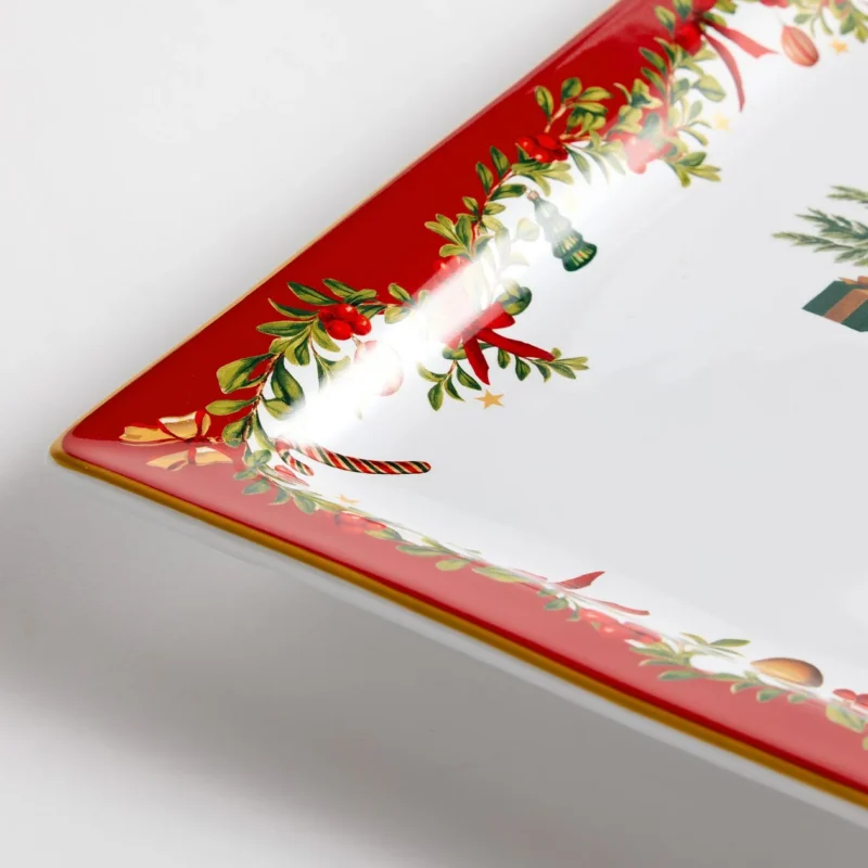Nostalgic Christmas Icon Serving Platter