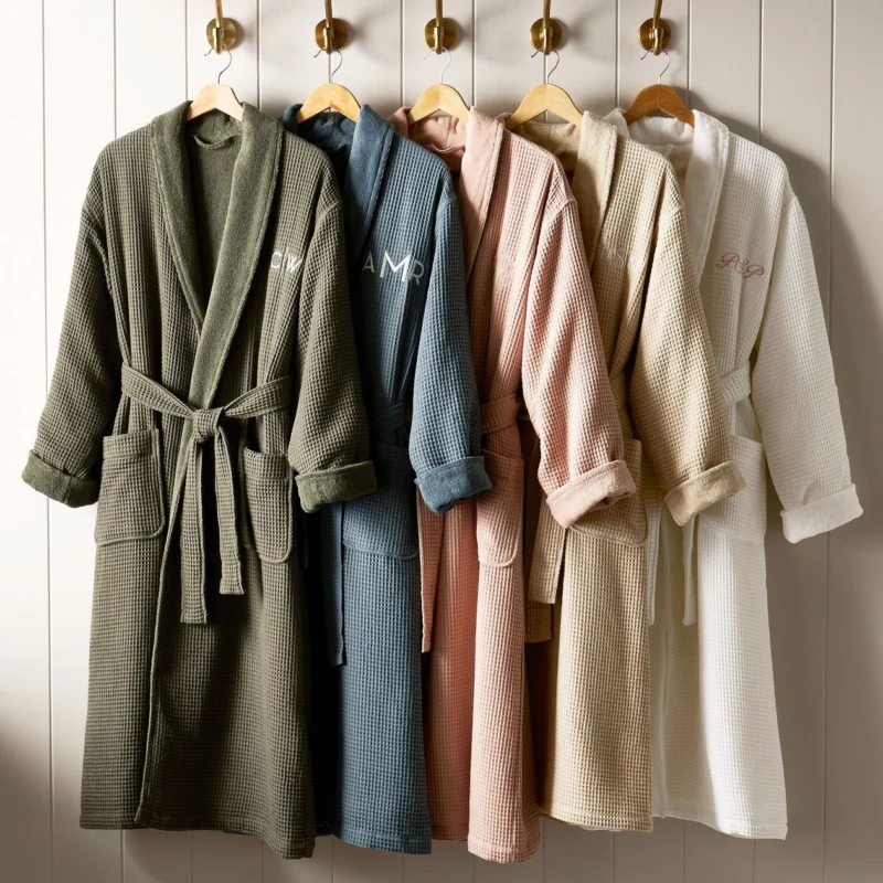 Waffle Weave Resort Robe