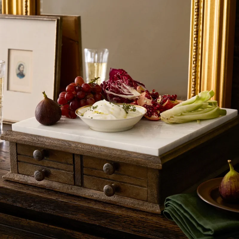 Big Daddy's Antiques Wood Cheese Board