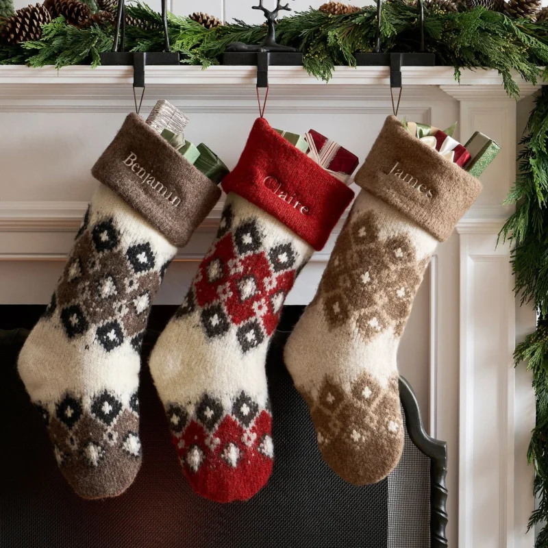 Fair Isle Stocking