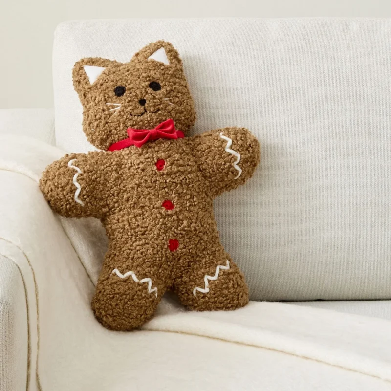 Kitty Spice Shaped Pillow