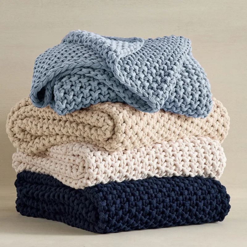 Bayside Seed Stitch Throw