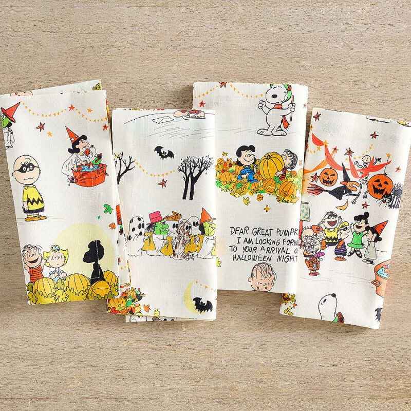 Peanuts™ Great Pumpkin Organic Cotton Napkins - Set of 4