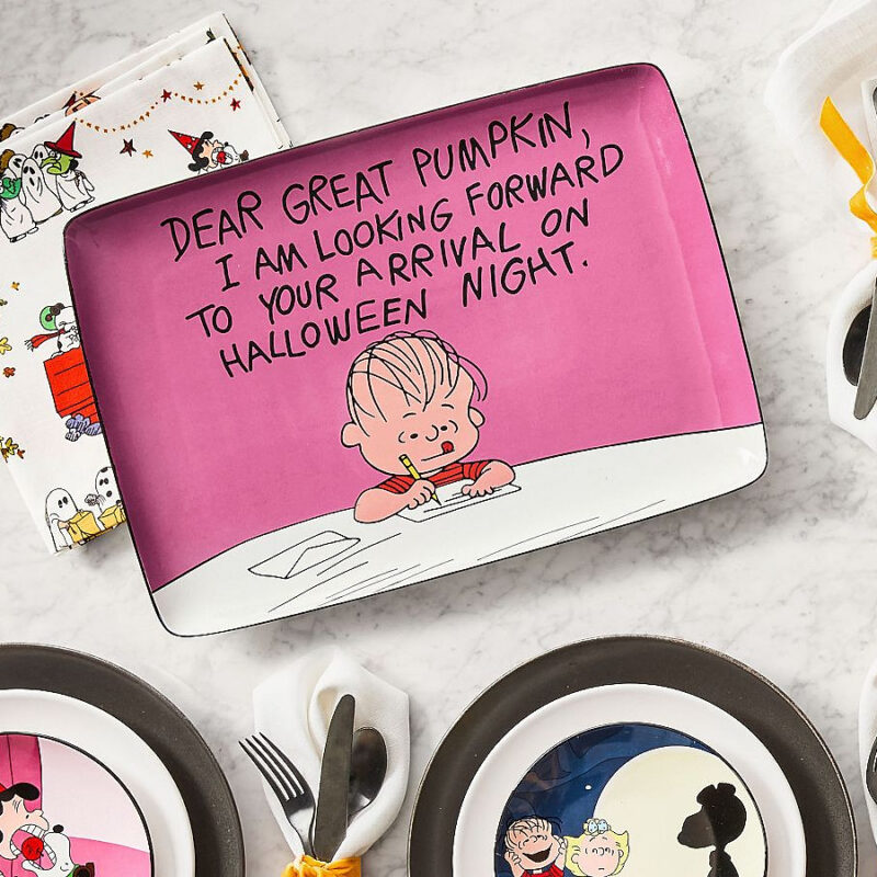 Peanuts™ Great Pumpkin Stoneware Serving Platter