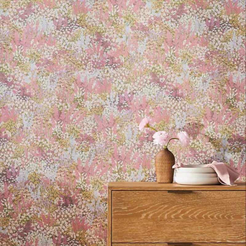 Anthropologie Petite Fleur Floral Wallpaper