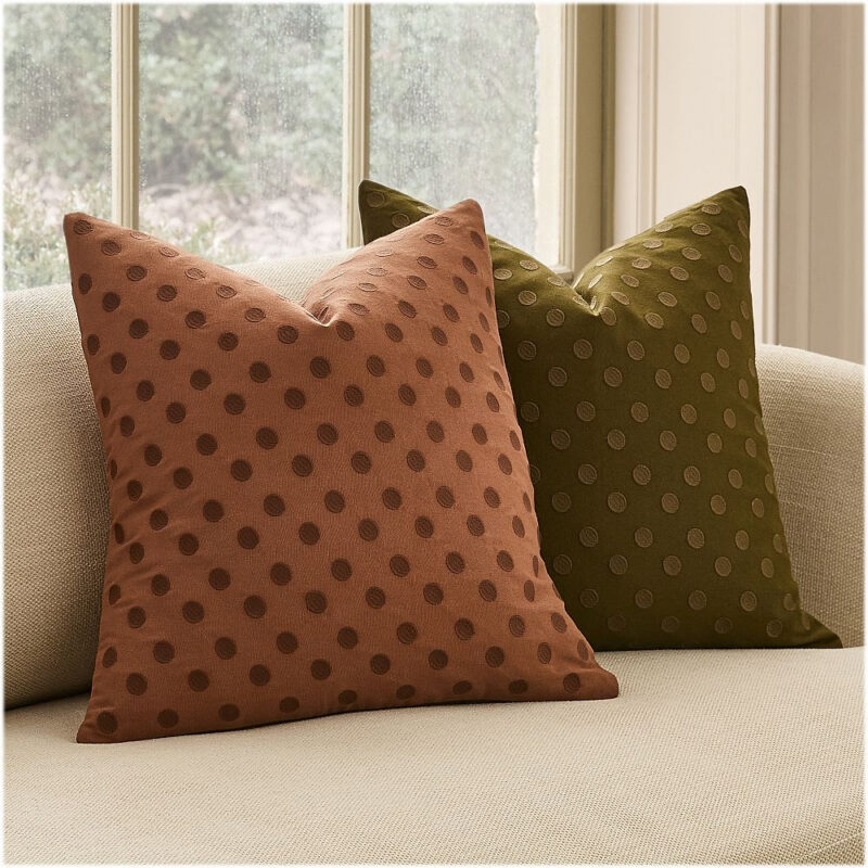 Pierce & Ward Dot Pillow Cover