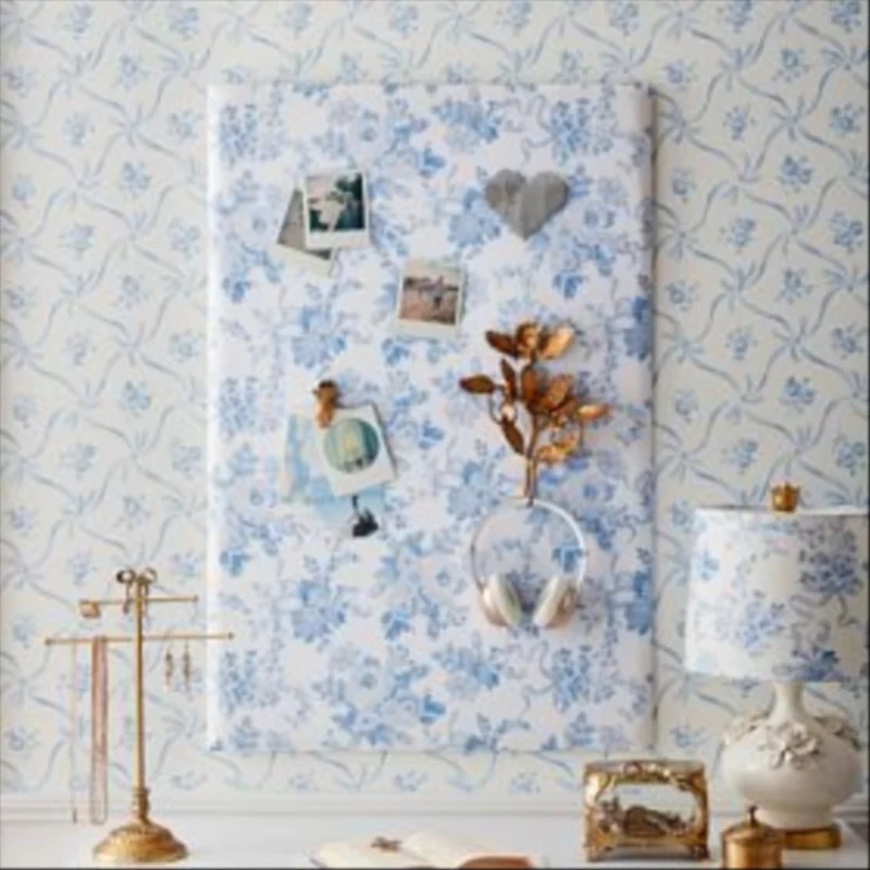 LoveShackFancy No Nails Pink Damask Pinboard