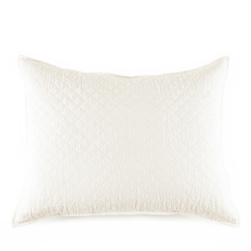 Pom Pom At Home Hampton White Sham, Standard