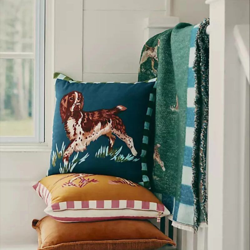 Portabello Cotton Printed Icon Pillow