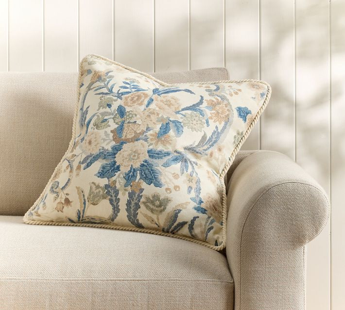 Pottery Barn Kravet Meadow Bouquet Pillow Cover
