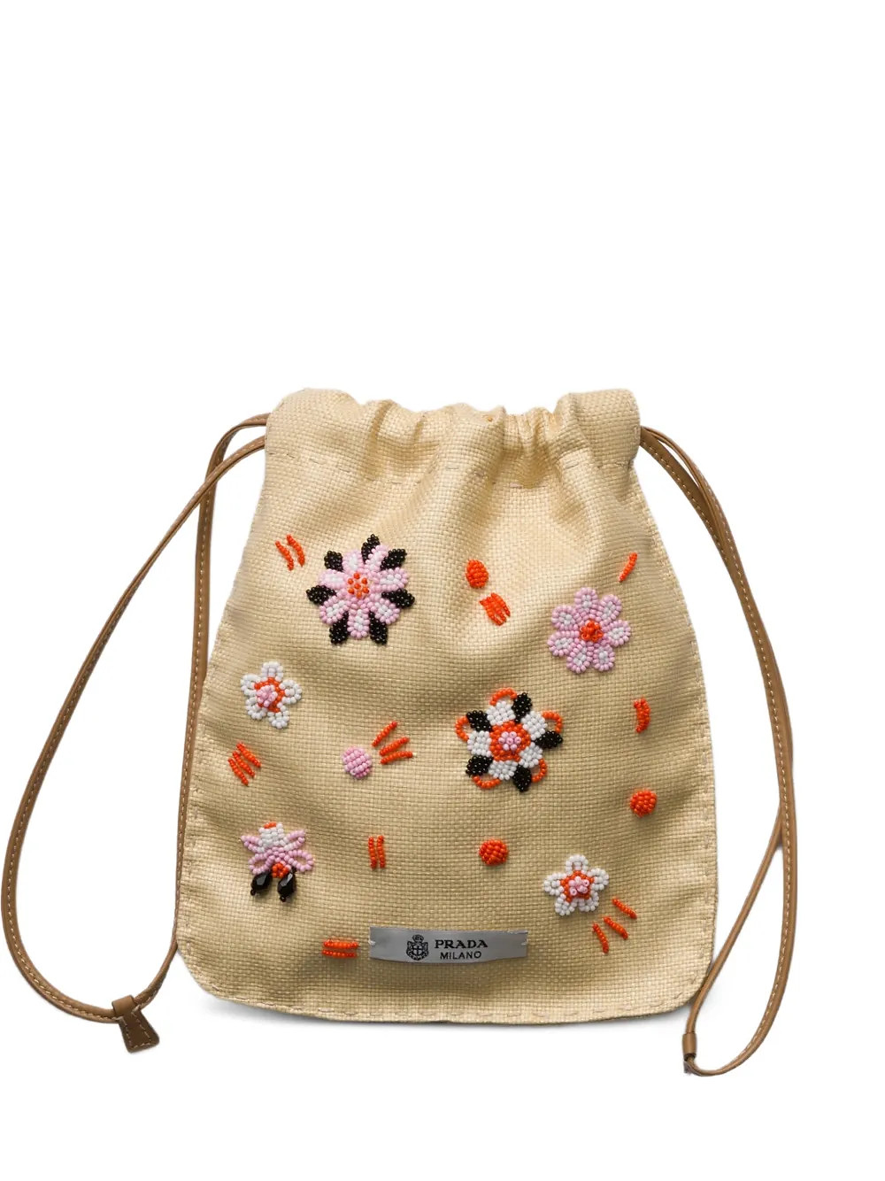 Prada Embroidered Canvas Smartphone Case | Neutrals | FARFETCH