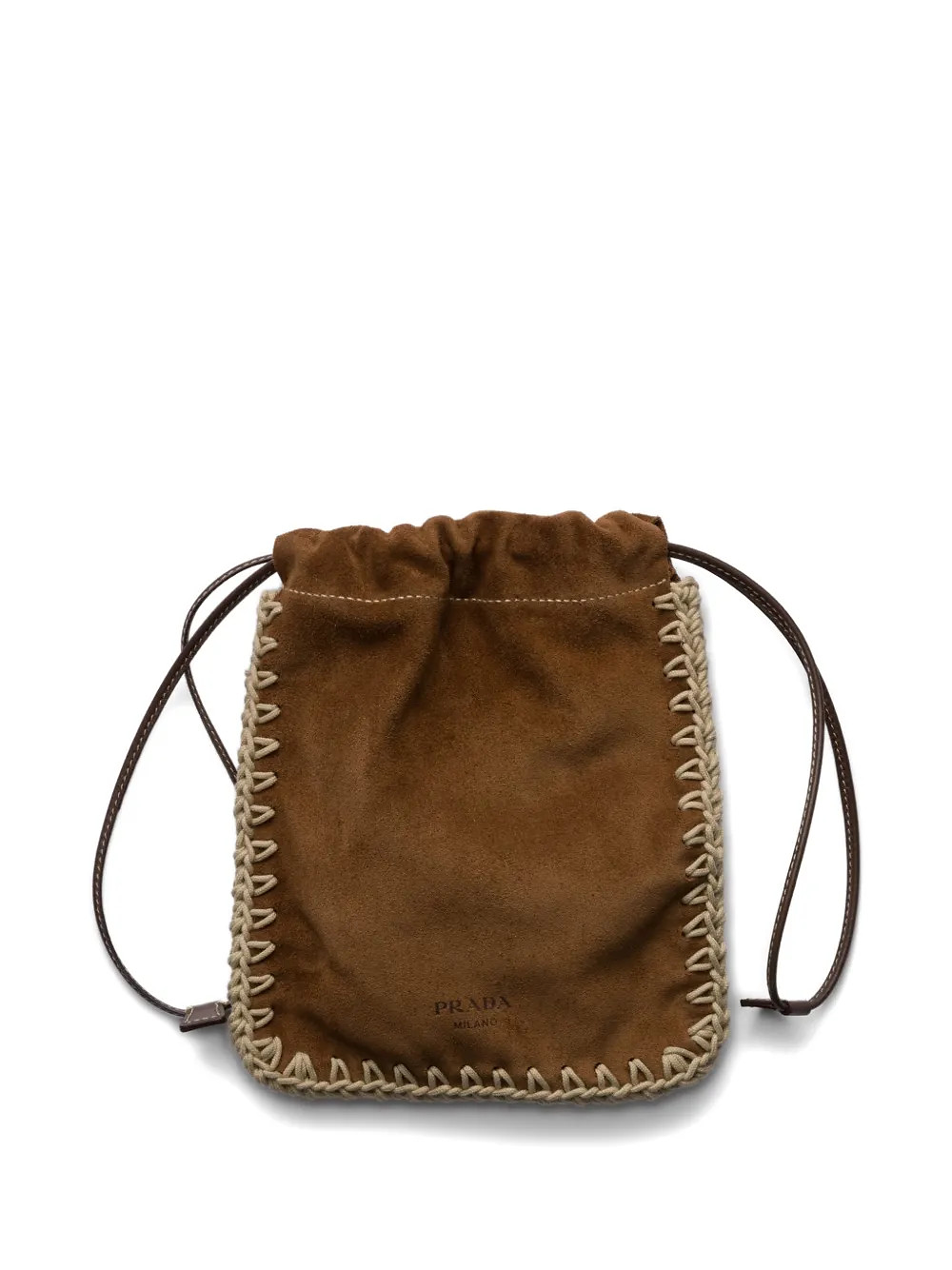 Prada Suede Smartphone Case | Brown | FARFETCH