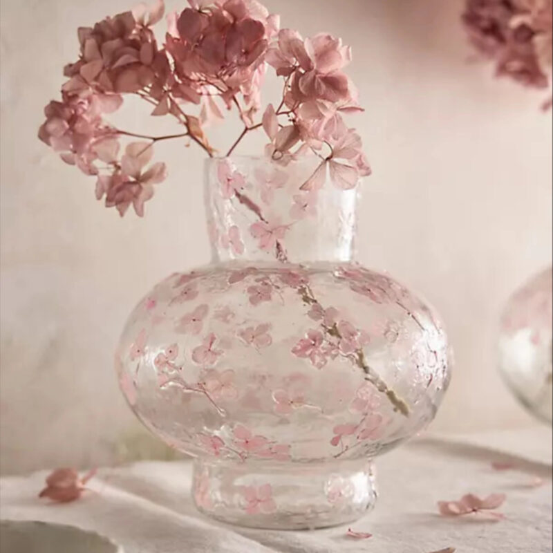 Pressed Floral Footed Vase at Terrain
