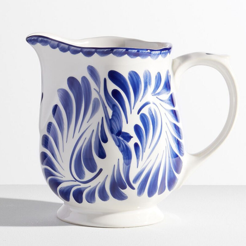 Puebla Porcelain Pitcher