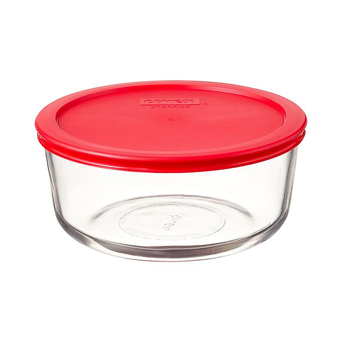 Pyrex Round Storage Plus Glass Food Container