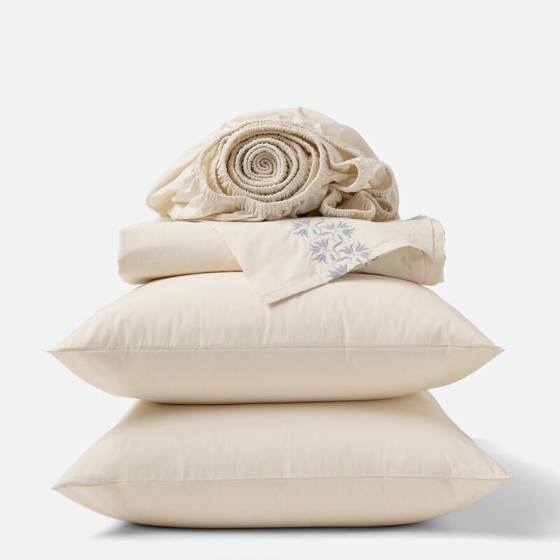 Refined Organic Percale Sheet Set
