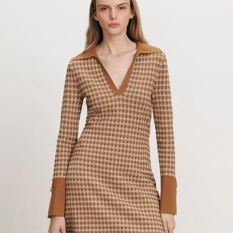 Celena Knit Mini Dress – Veronica Beard