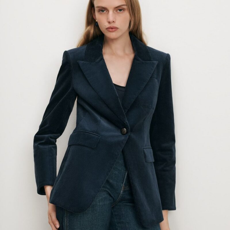 Livvy Corduroy Dickey Jacket – Veronica Beard