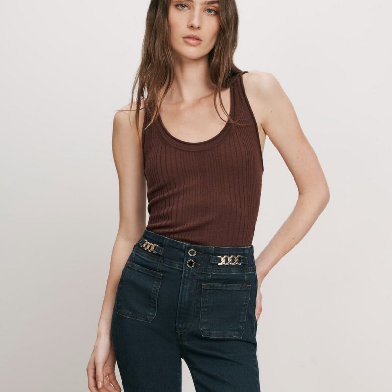 Birke Merino Wool Tank Top – Veronica Beard