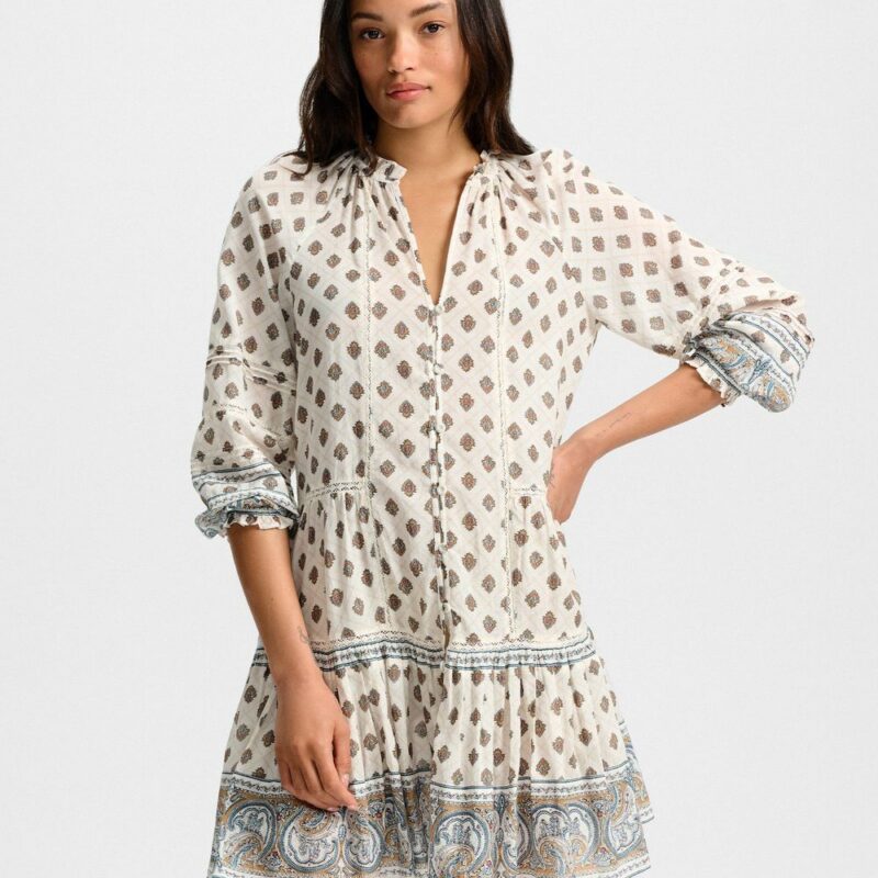 Belissa Paisley Mini Dress – Veronica Beard