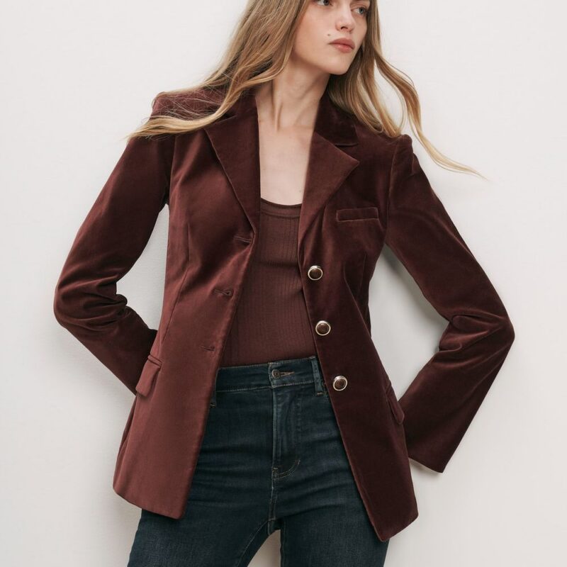 Raelynn Velvet Jacket – Veronica Beard