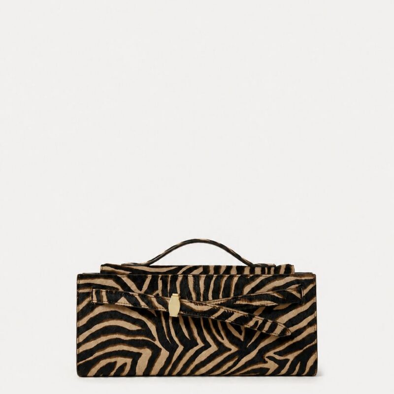 Calf Hair Veronica Beard Dash Clutch