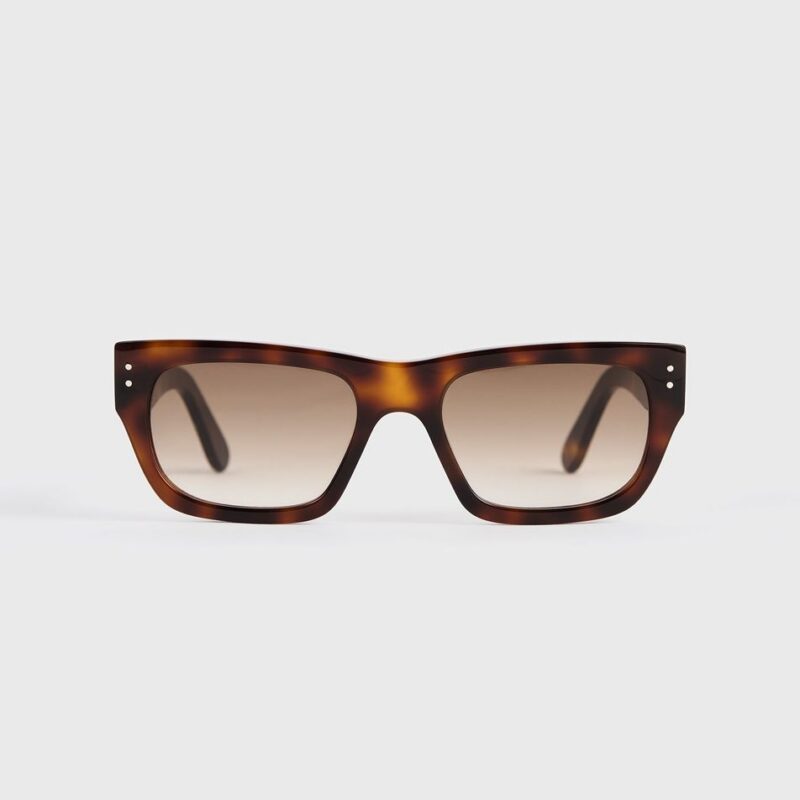 Voyager sunglasses dark havana – Toteme - INT