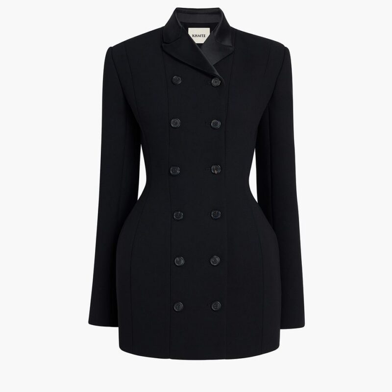 Dalen Jacket in Black – Khaite